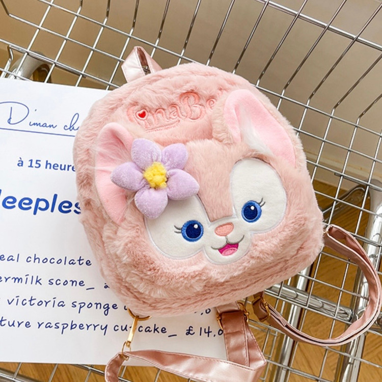 کوله پشتی فانتزی دخترانه صورتی 💗