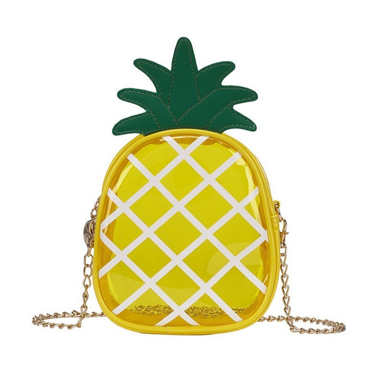 کیف شیشه ای اناناس تابستانه🍍