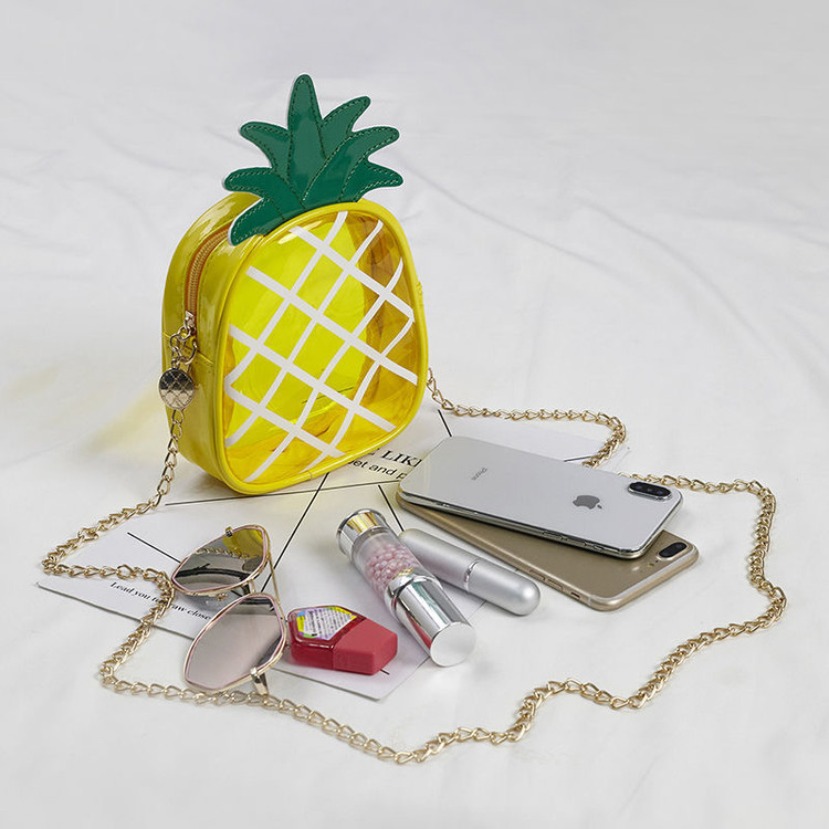 کیف شیشه ای اناناس تابستانه🍍
