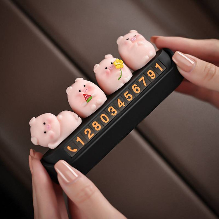 شماره پارک ماشین مدل piggi🐷