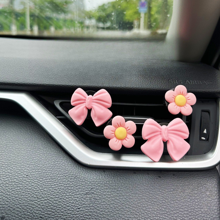 ست خوشبوکننده ماشین گل و پاپیون 🌸🎀🌼