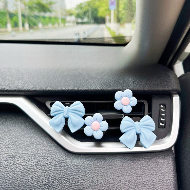 ست خوشبوکننده ماشین گل و پاپیون 🌸🎀🌼