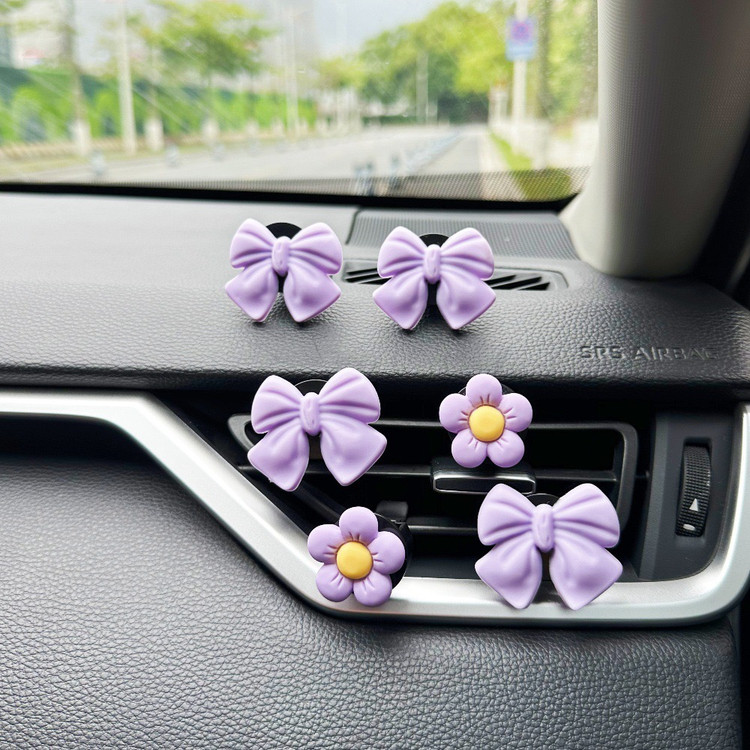 ست خوشبوکننده ماشین گل و پاپیون 🌸🎀🌼