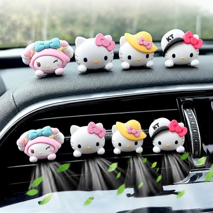 خوشبوکننده ماشین هلوکیتی sanrio🎀