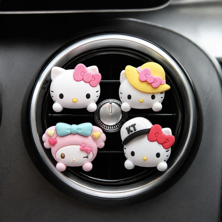خوشبوکننده ماشین هلوکیتی sanrio🎀