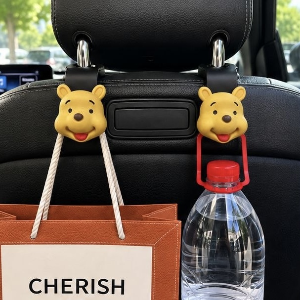 هولدر کیف و بگ ماشین خرس pooh🍯