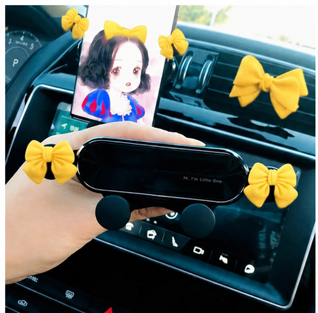 هولدر موبایل ماشین پاپیونی❤️🩵💛