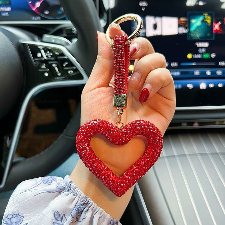 جا سویچی و چارم بگ نگین دار قلبی💎💖