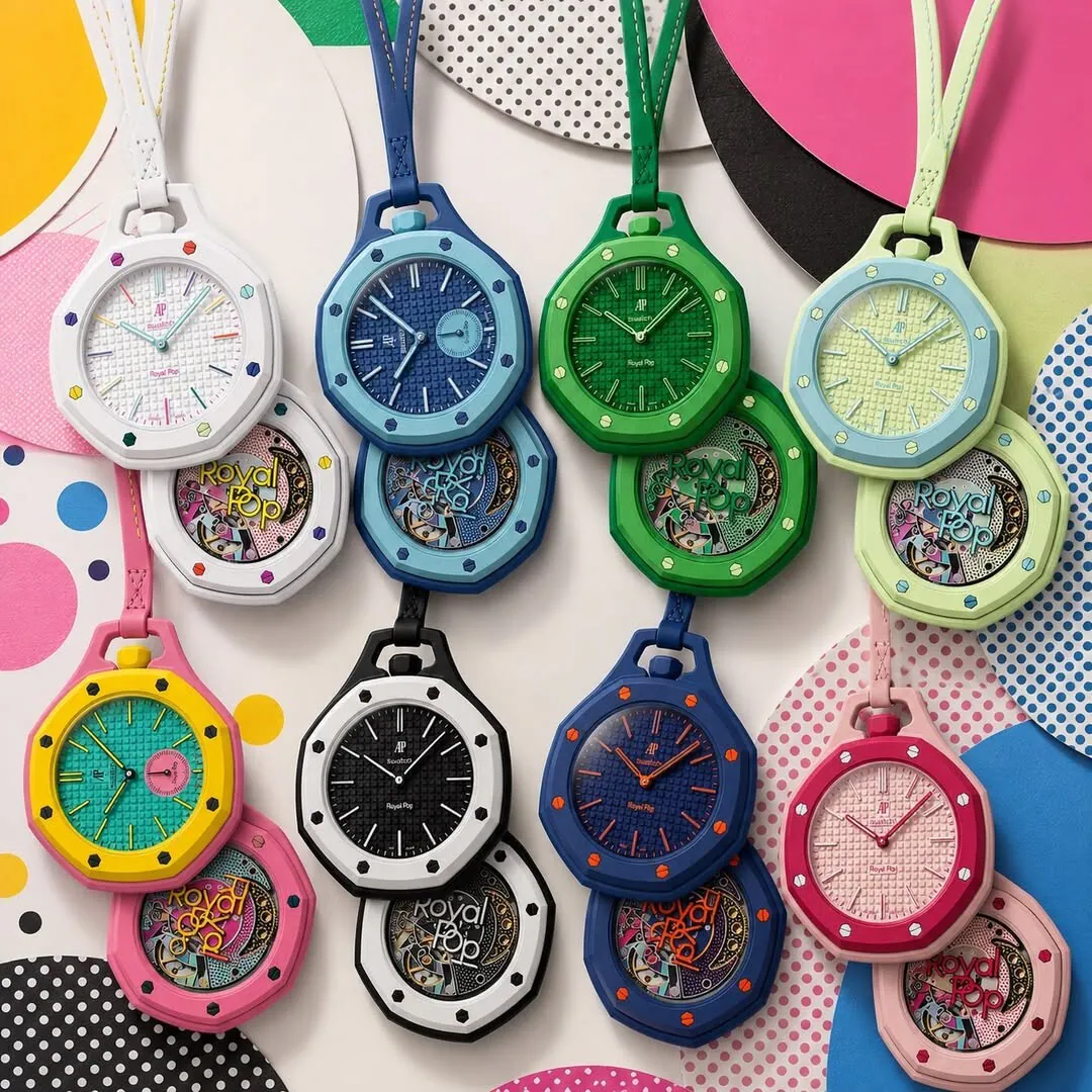 ساعت اودمار پیگه x سواچ AP X SWATCH کالکشن Royal pop✨بالاترین کیفیت کمترین قیمت✅تک و عمده