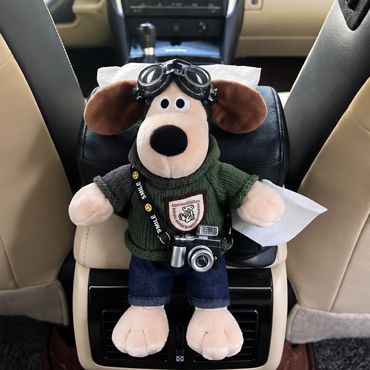کاور دستمال ماشین سگ نگهبان عینک«کنسول وسط» 🚁🐶