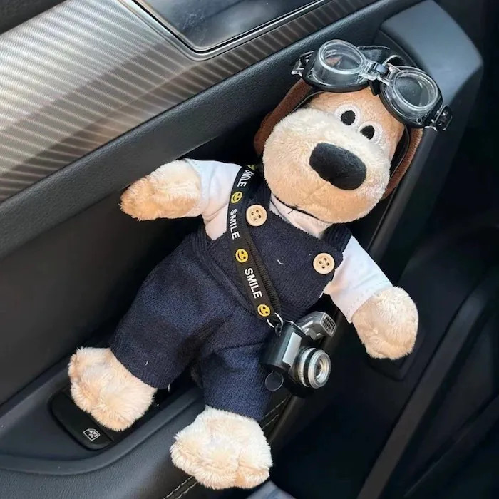کاور دستمال ماشین سگ نگهبان عینک«کنسول وسط» 🚁🐶