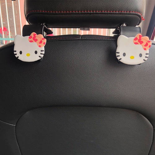 هولدر کیف و بگ ماشین هلو کیتی صورتی 🎀