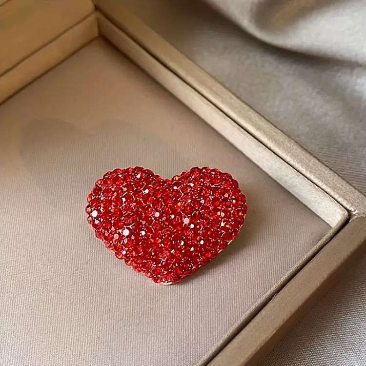 خوشبوکننده ماشین قلب نگینی سه رنگ ♥️