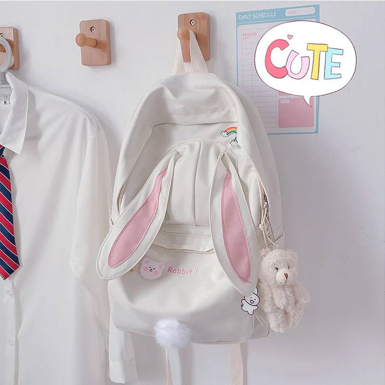 کوله پشتی پاستلی خرگوشی bunny🐰