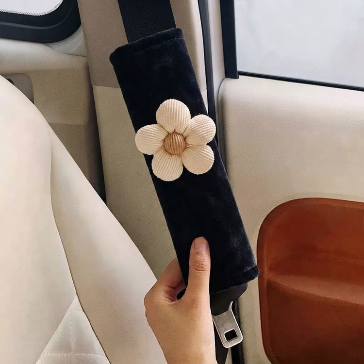 کاور کمربند ماشین مدل گل کرمی🌸