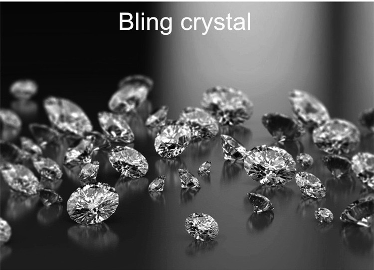 کاور فرمان فول نگینی کریستالی آبی 💎