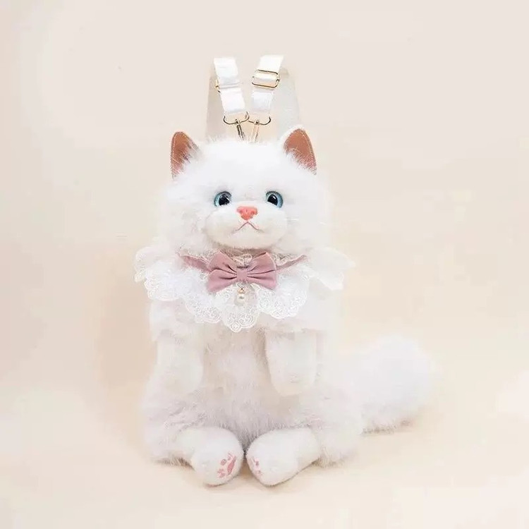 کوله پشتی مدل گربه رئال موزیکال🎀 خرید نقدی 🐈💕