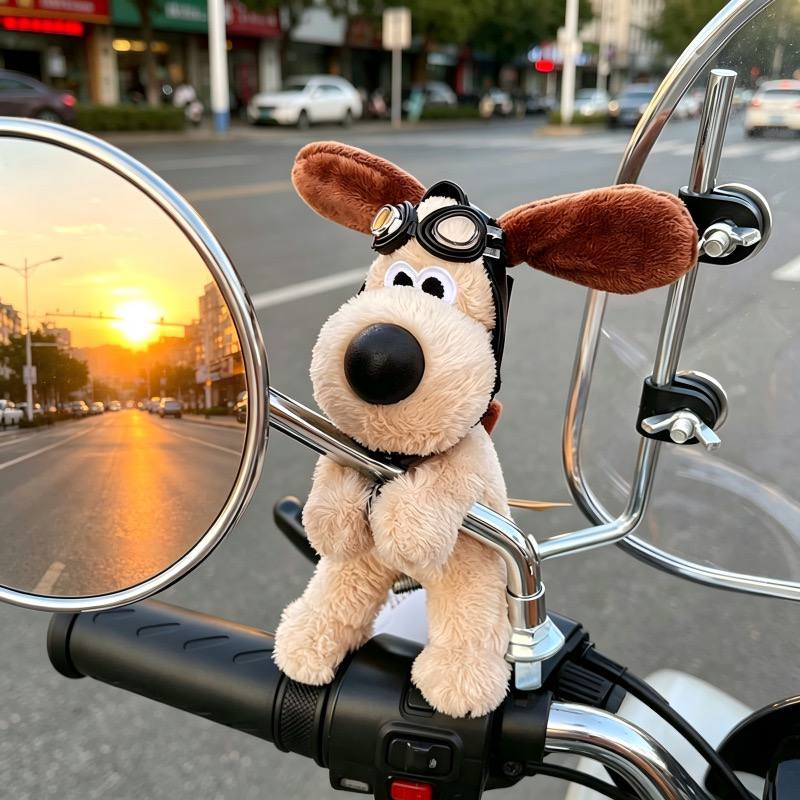 اکسسوری راهنما  موتور، ماشین و دوچرخه سگ نگهبان 🤎🐶