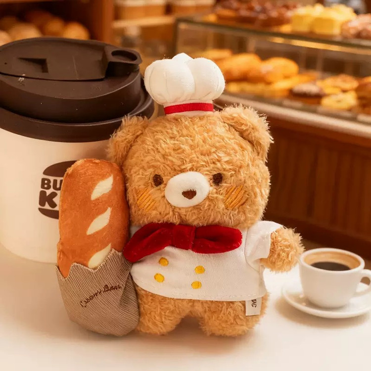 جا سویچی و چارم بگ اورجینال خرسی کیوت 🧸🥐🥖🥨