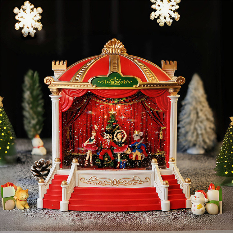 دکوری موزیکال فندقشکن کریسمس🎄🎁سفارش اروپا با جزئیات👌🏼