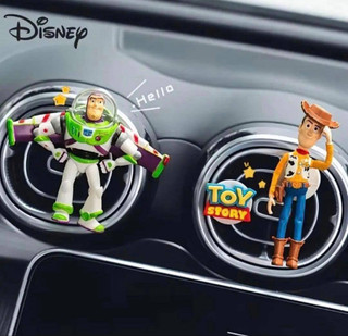 Toy Story Car Air Freshener – Woody, Rex & Buzz Lightyear Cute Kawaii Car Vent Freshener 🚘💫