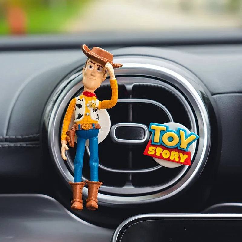 Toy Story Car Air Freshener – Woody, Rex & Buzz Lightyear Cute Kawaii Car Vent Freshener 🚘💫