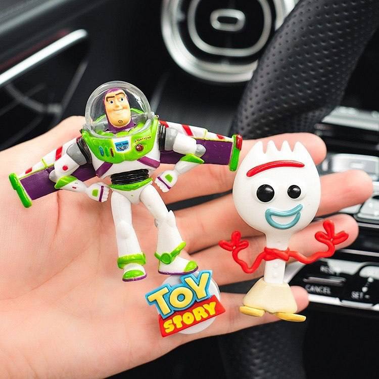 Toy Story Car Air Freshener – Woody, Rex & Buzz Lightyear Cute Kawaii Car Vent Freshener 🚘💫