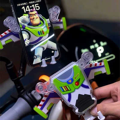 Toy Story Car Phone Holder – Woody, Rex & Buzz Lightyear Cute Kawaii Car Phone Mount 🚘📱💫