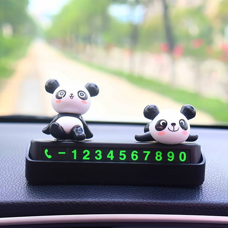 شماره پارک ماشین عروسکی مدل پاندا «رندم»🐼