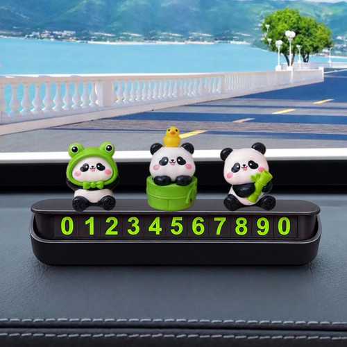 شماره پارک ماشین فانتزی مدل پاندا 🐼🚘
