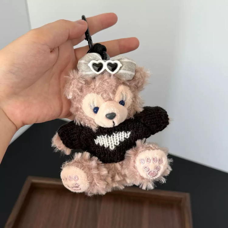 چارم بگ و سویچ خرسی اورجینال با جزئیات 👜🎀🐻