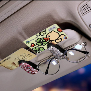 هولدر عینک و کارت ماشین فول نگین کریستالی سورواروسکی 💎🚘