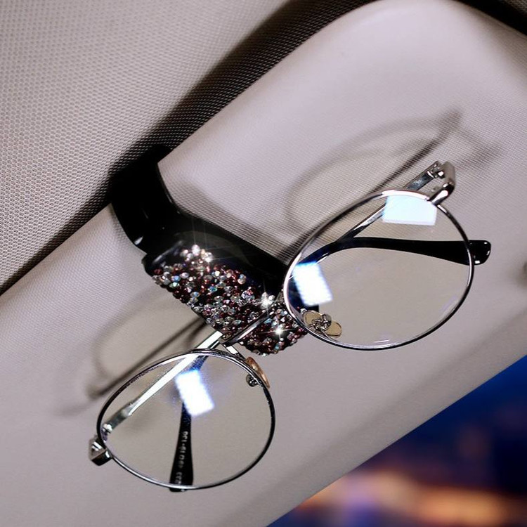 هولدر عینک و کارت ماشین فول نگین کریستالی سورواروسکی 💎🚘