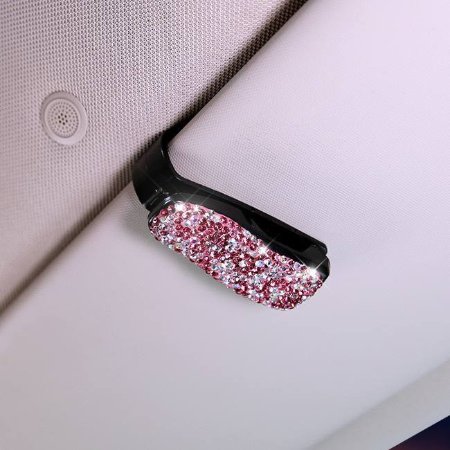 هولدر عینک و کارت ماشین فول نگین کریستالی سورواروسکی 💎🚘