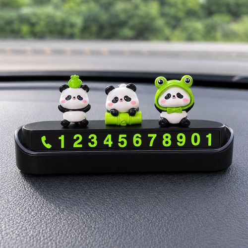 شماره پارک خودرو مدل پاندا و بامبو 🚘🐼